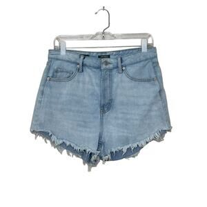Wild Fable light wash highest rise jean shorts size 10
